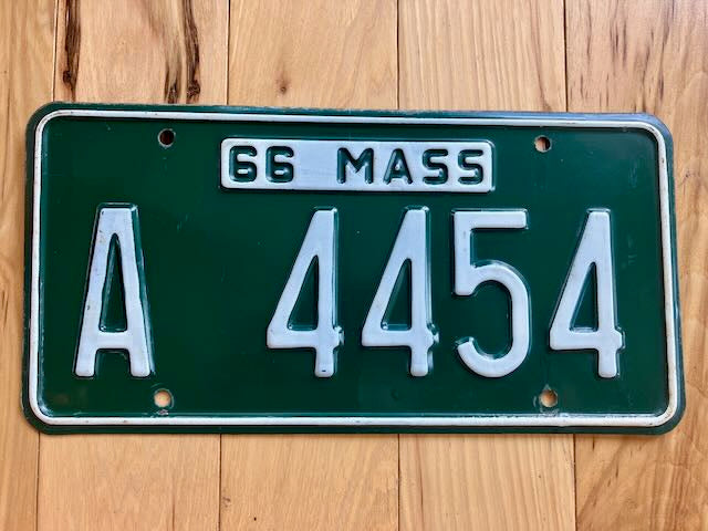 1966 MA 2024 Plates