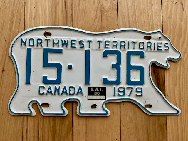Northwest territory license plate discount
