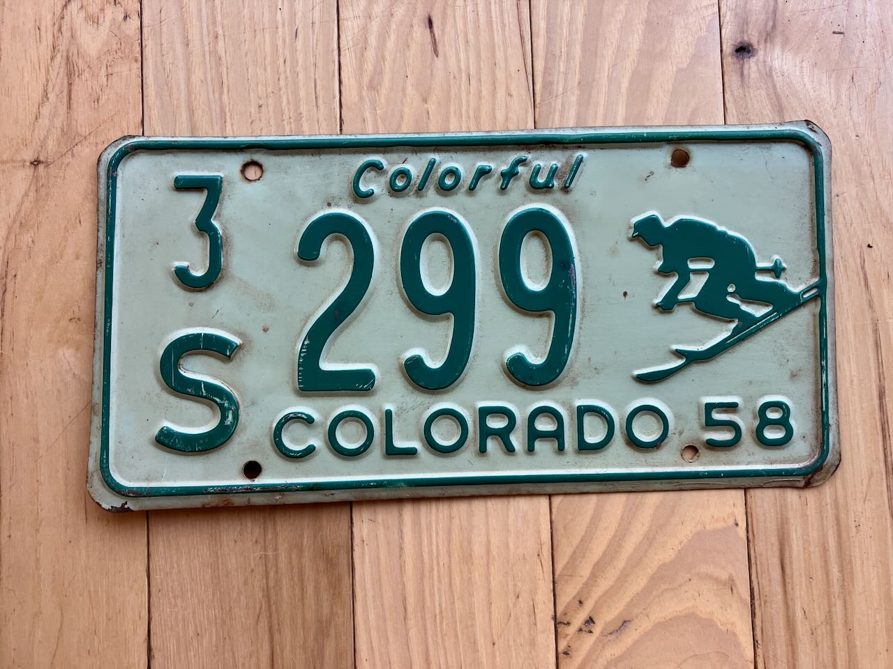 cogu プレート 1958 Colorado License Plate – RusticPlates