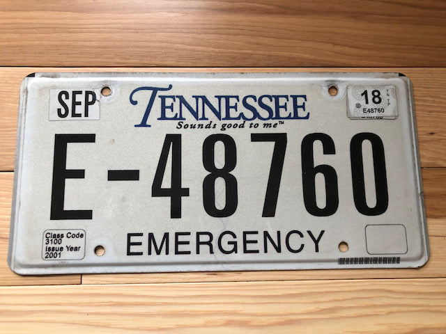 Tennessee Specialty License Plate for EVs