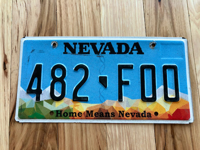 Nevada License Plate – RusticPlates