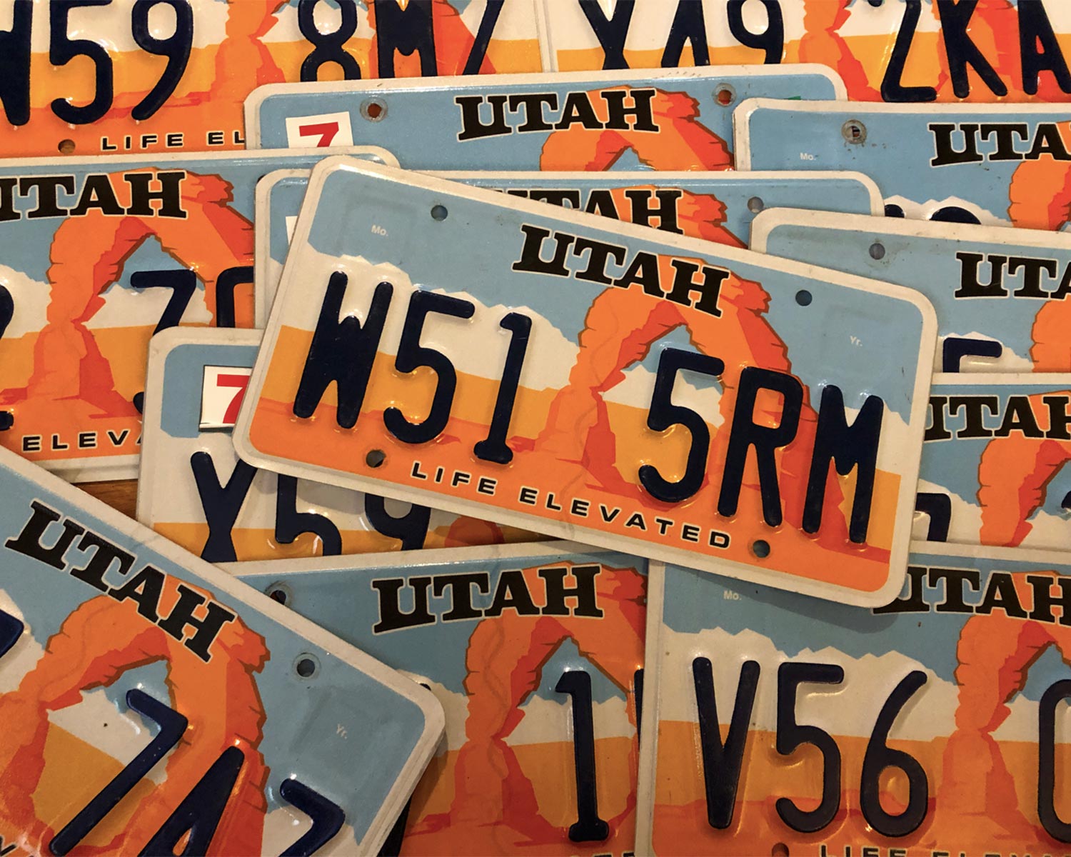 Utah Delicate Arch License Plate Rusticplates