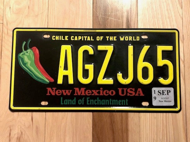 New Mexico Chile Plates in Stock