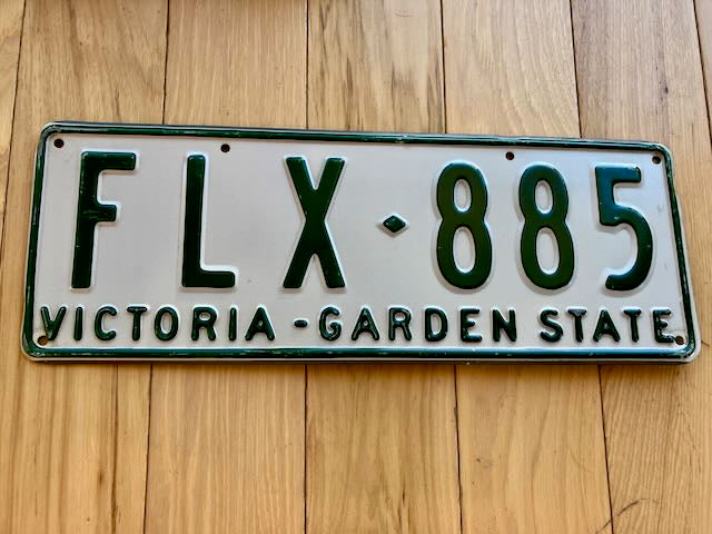 Victoria Australia License Plate