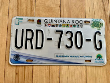 Quintana Roo Mexico License Plate
