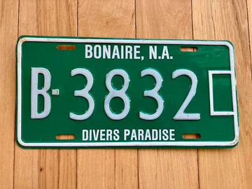 Bonaire License Plate