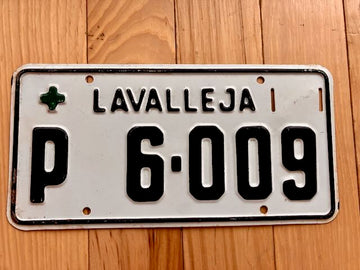 Uruguay Lavalleja License Plate