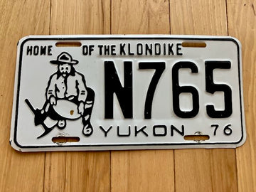 1976 The Klondike License Plate