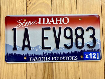 2004 Idaho License Plate