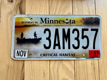 Minnesota Critical Habitat License Plate