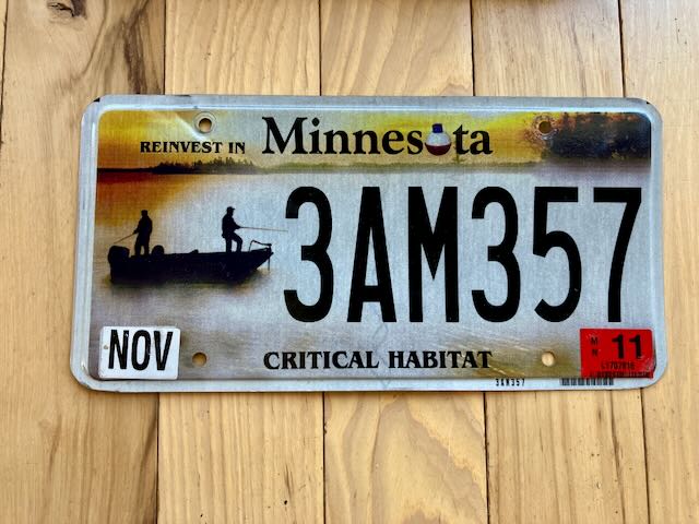 Minnesota Critical Habitat License Plate