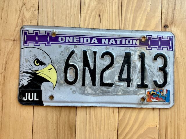 Wisconsin Oneida Nation License Plate