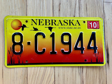 2005 Nebraska License Plate