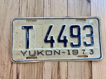 1973 Yukon Truck License Plate