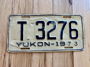 1973 Yukon Truck License Plate