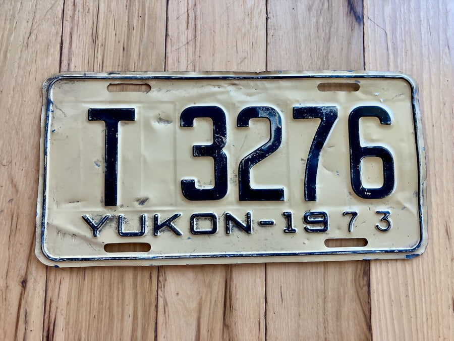 1973 Yukon Truck License Plate