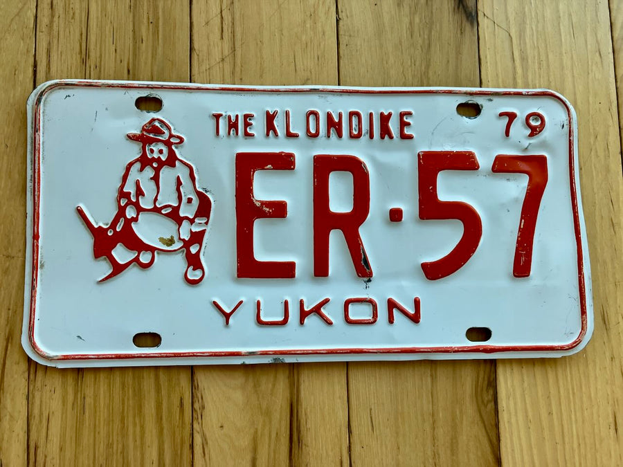 1977 Yukon License Plate