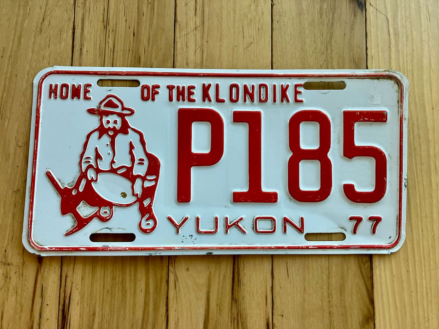 1977 Yukon License Plate