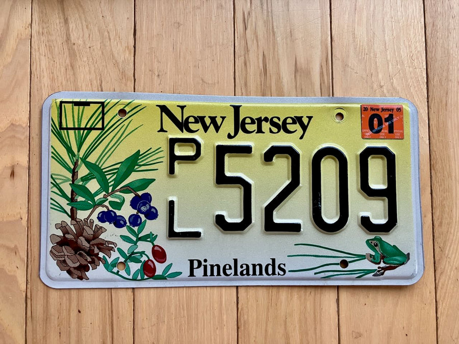 New Jersey Pinelands License Plate