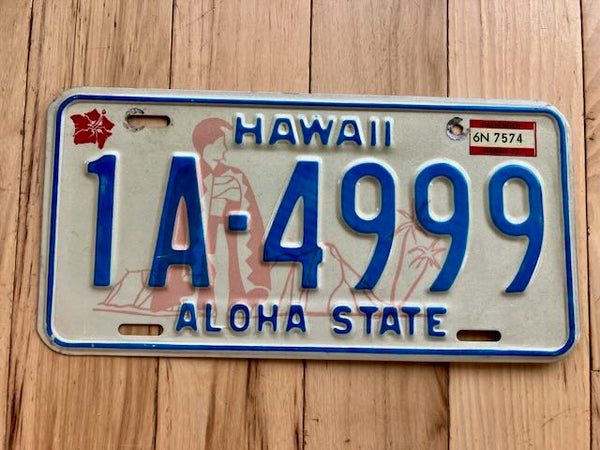 1977 Hawaii License Plate – RusticPlates