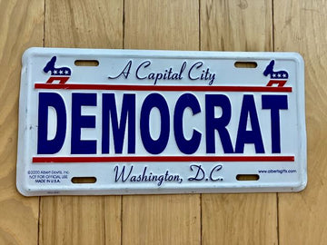 Washington DC Booster License Plate