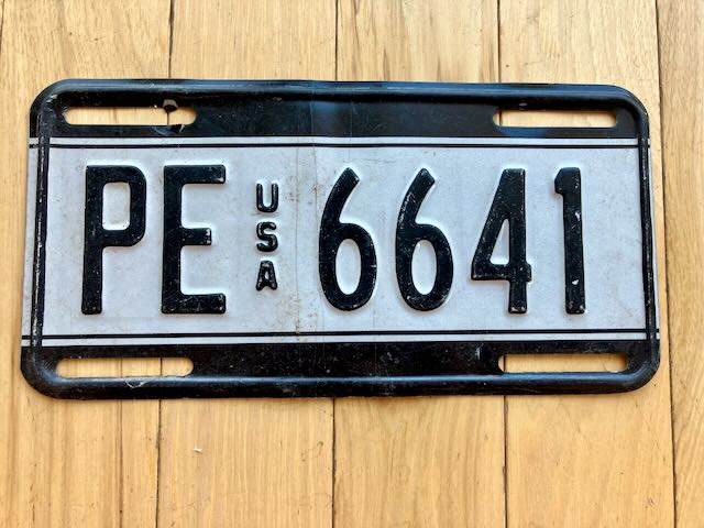 US Forces in Germany License Plate