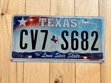 Texas License Plate