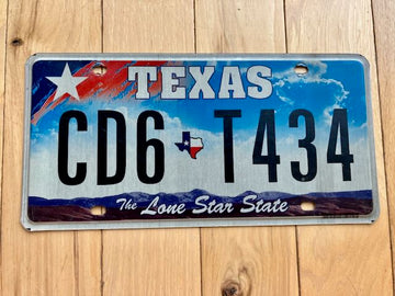 Texas License Plate