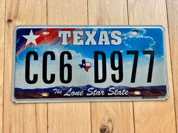 Texas License Plate