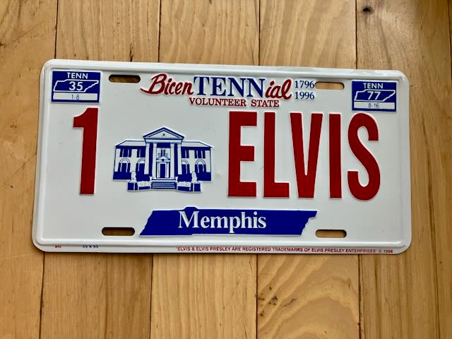 1977 Tennessee Booster License Plate