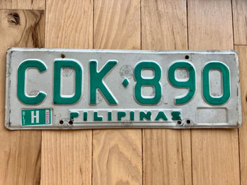 Philippines License Plate