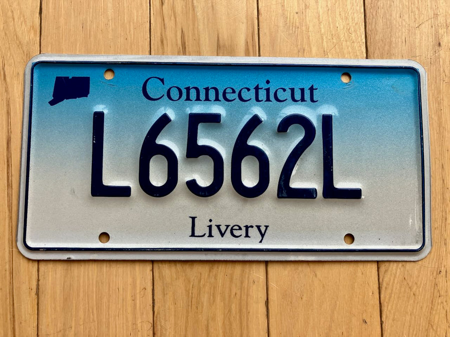 Connecticut Livery License Plate