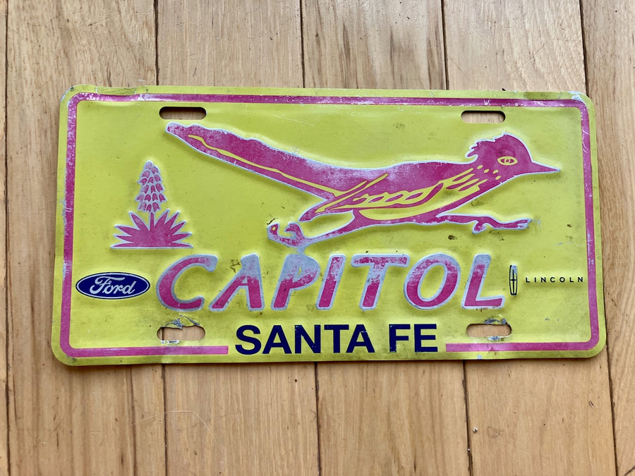 Capitol Ford Lincoln New Mexico Booster License Plate