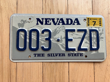 1994 Nevada License Plate