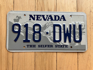 Nevada License Plate