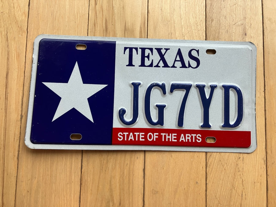 Texas State Of The Arts License Plate