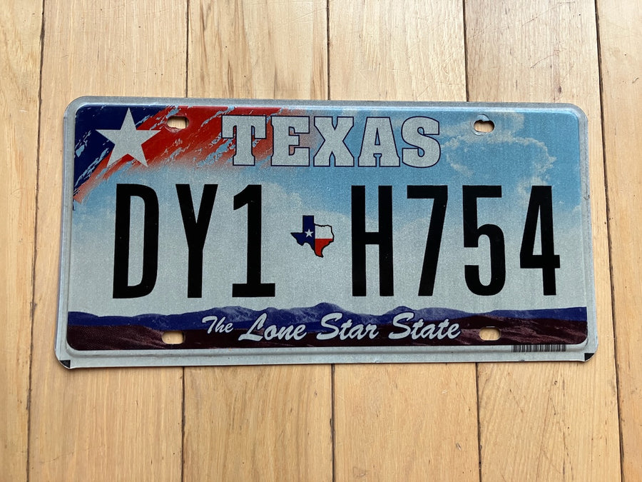 Texas License Plate