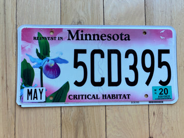 Minnesota Critical Habitat License Plate