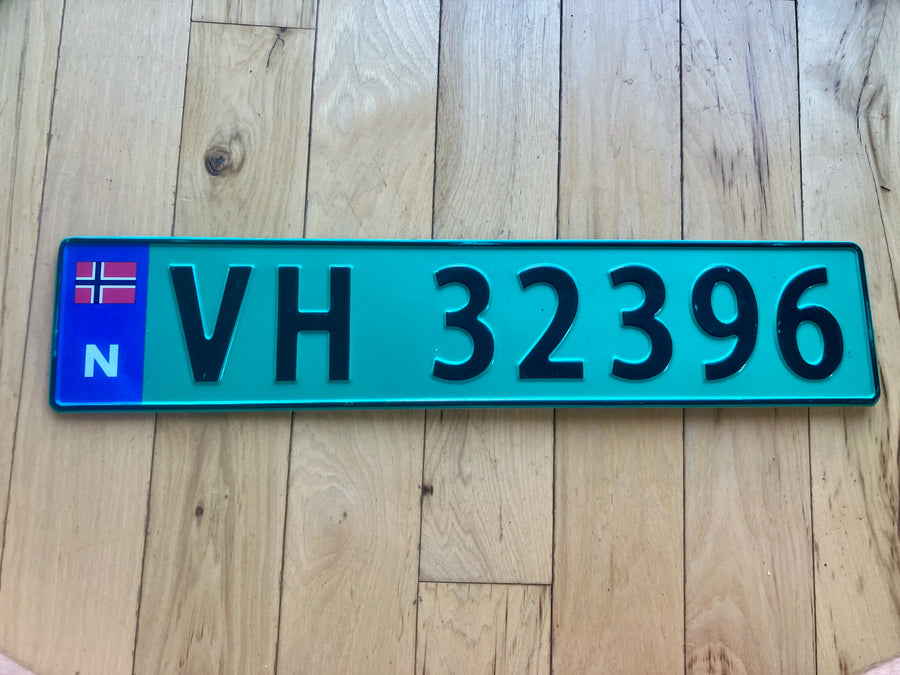 Norway License Plate