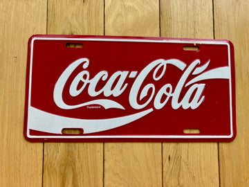 Coca Cola Booster License Plate