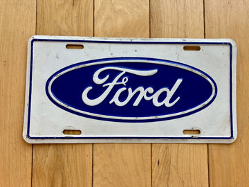 Ford Booster License Plate