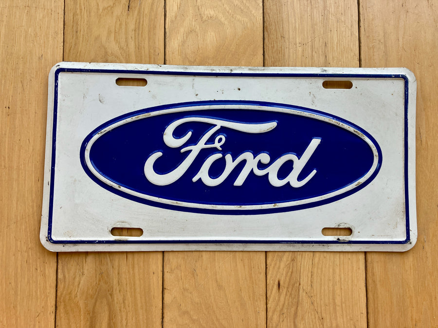 Ford Booster License Plate