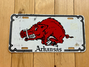 Arkansas Booster License Plate