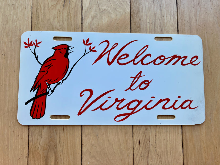Welcome To Virginia Booster License Plate
