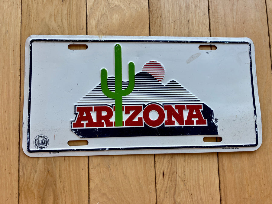 Arizona Booster License Plate