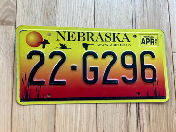 2005 Nebraska License Plate
