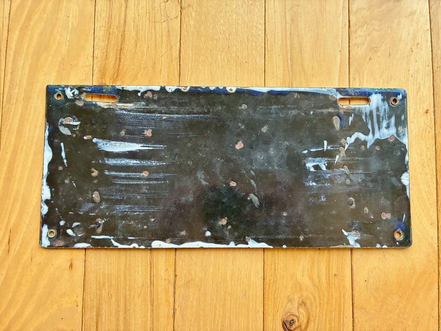 1917 New Hampshire License Plate