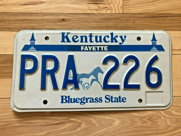 Kentucky Bluegrass State License Plate