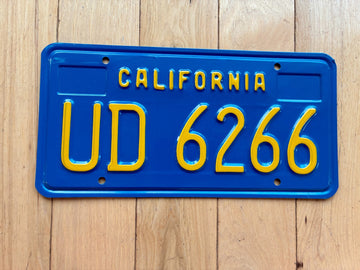 1976 California Trailer License Plate - Route 66