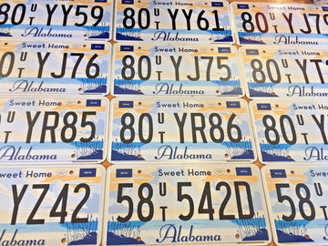 Sweet Home Alabama License Plate